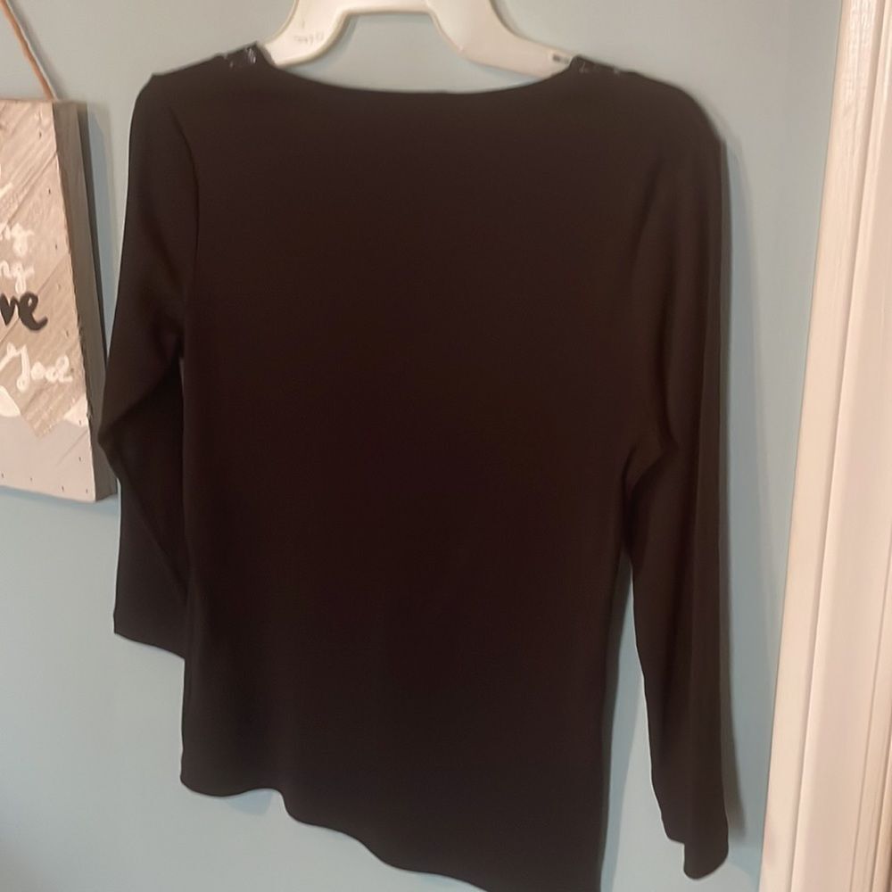 Bundle (3) New York Signature Petite Lace V-Neck Tops - PP-Good Condition - Picture 9 of 11